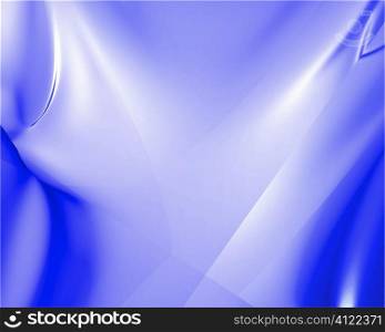 Blue silky effect