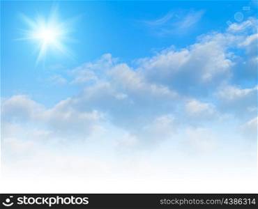 Blue skies, abstract environmental backgrounds for your design