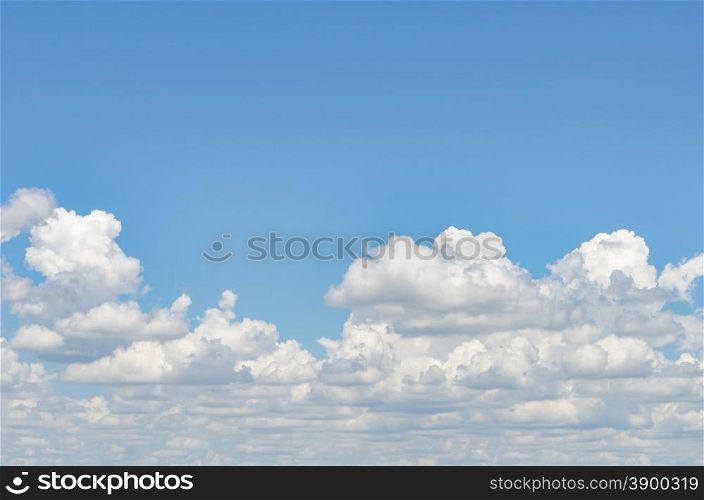 blue sky and clouds. clouds in the blue sky