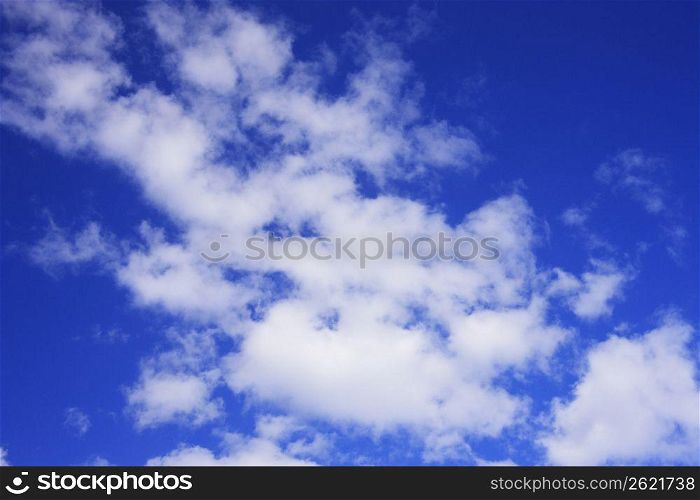 Blue sky and White cloud