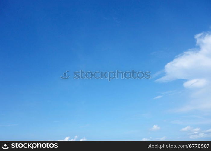 blue sky background