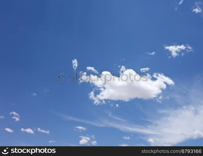 blue sky background