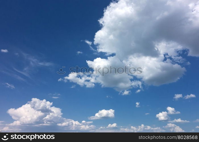 blue sky background