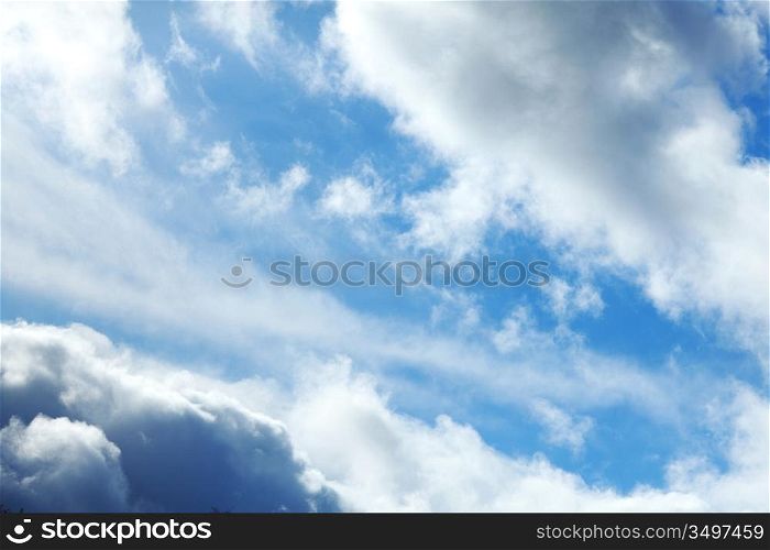 blue sky background day light