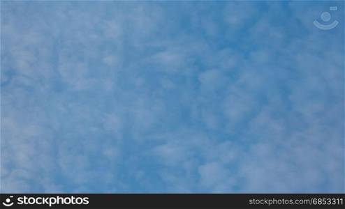 blue sky background. white clouds in the blue sky background