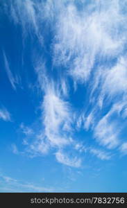 Blue sky background with a tiny clouds&#xA;&#xA;