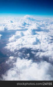 Blue sky background with tiny clouds&#xA;&#xA;