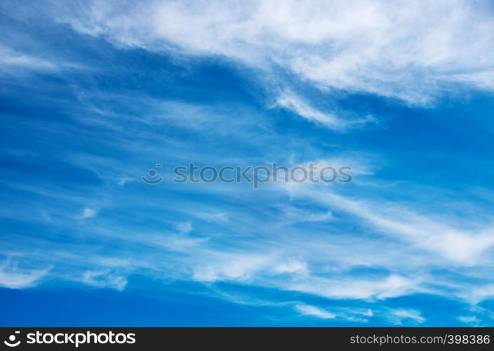 blue sky background with white clouds