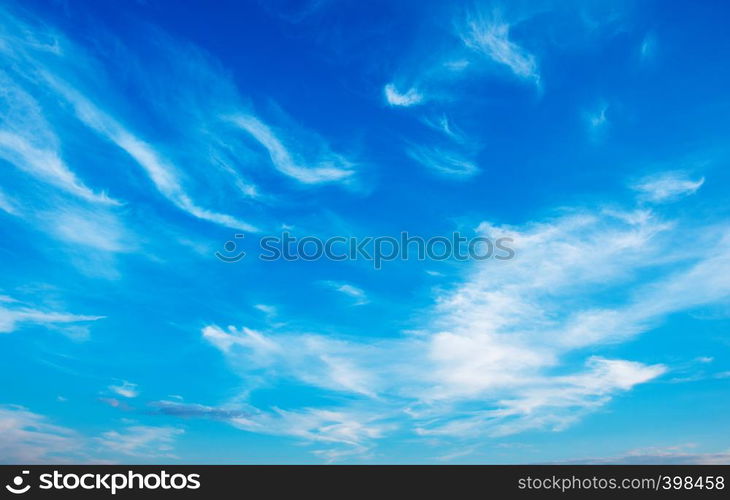 blue sky background with white clouds