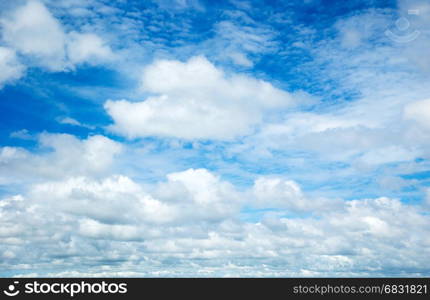 blue sky background with white clouds