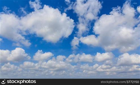 blue sky background with white clouds wide screen