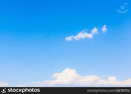 blue sky clouds background