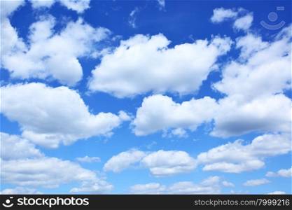 Blue sky, may be used as background