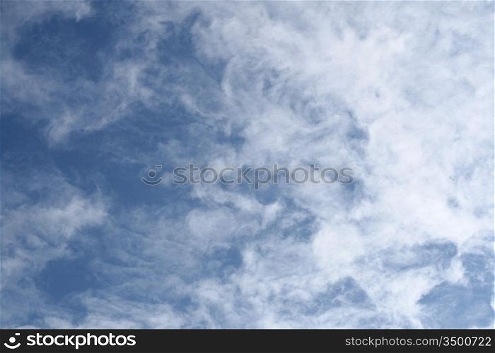blue sky only nature background