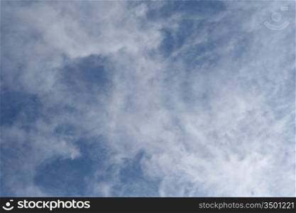 blue sky only nature background