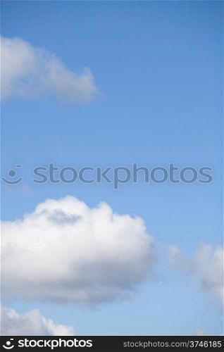 Blue sky with clouds meteorological weather
