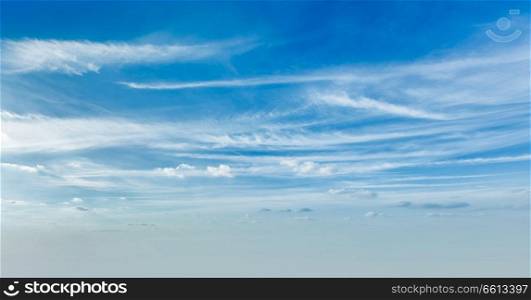 Blue sky with white clouds. Blue sky with clouds