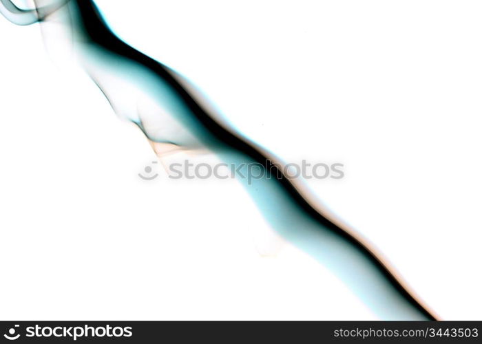 blue smoke abstract background close up