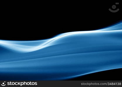 blue smoke abstract background close up