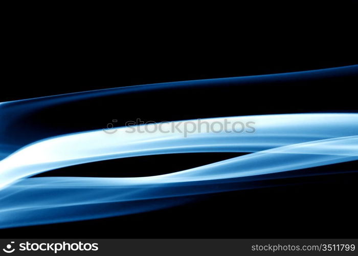 blue smoke abstract background close up