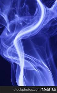 Blue smoke, may be used as background