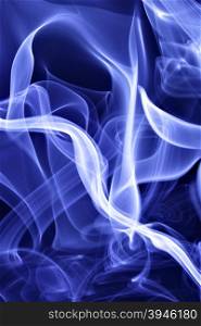 Blue smoke, may be used as background