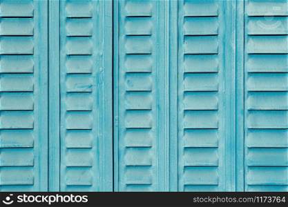 Blue steel door texture background aged and crack