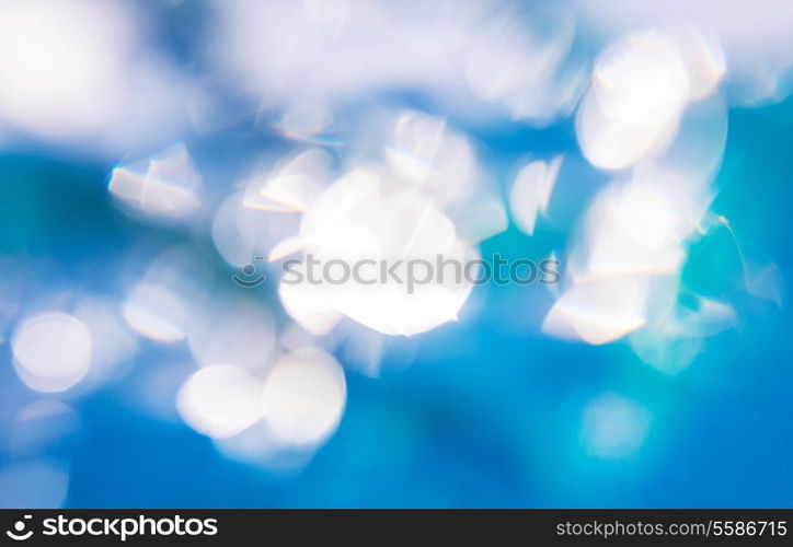 Blue summer background