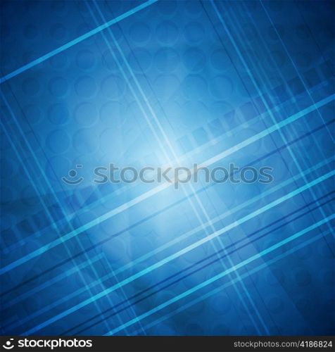 Blue tech abstract background. Eps 10