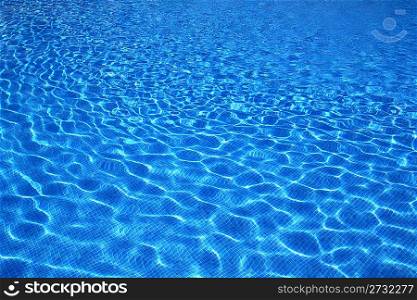 blue tiles swimming pool water reflection texture image