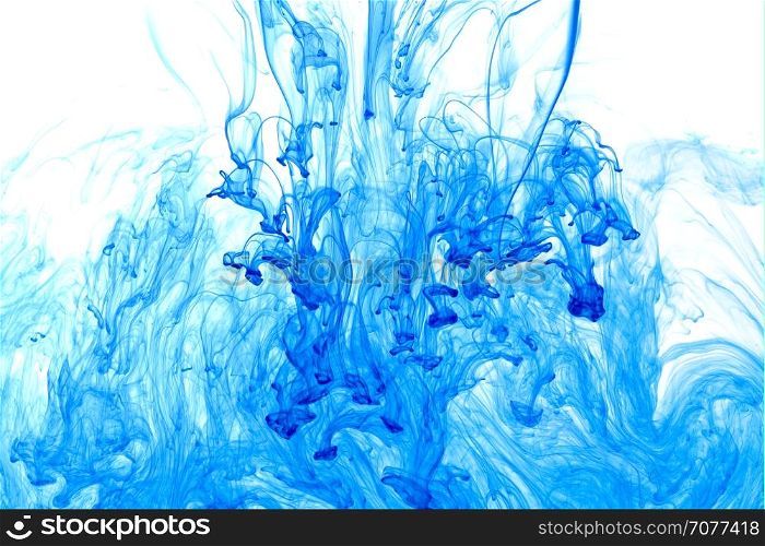 Blue Tint Swirl Blob Backgrond
