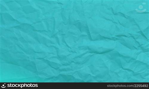 Blue Turquoise clumped Paper texture background, kraft paper horizontal with Unique design of paper, Natural paper style For aesthetic creative design