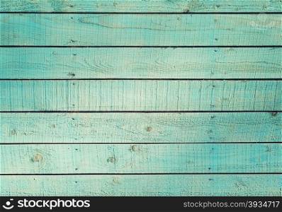 Blue Vintage Wood Background. Photo of blue vintage wood background