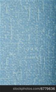 Blue wallpaper texture. Close up part of wallpaper
