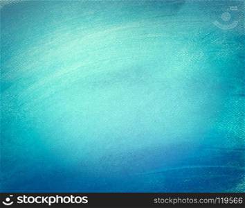Blue watercolor paint on canvas. Abstract art background for creative design.. Blue watercolor paint on canvas. Abstract art background. 