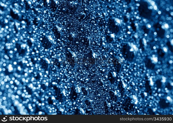 blue waterdrops waterdrops macro close up