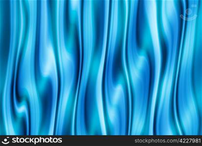 blue wavy abstract background