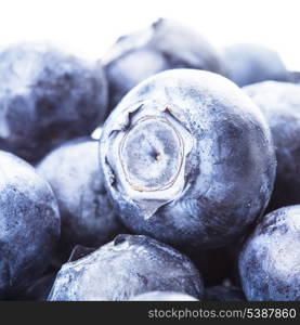 Blueberry berries close up as a background