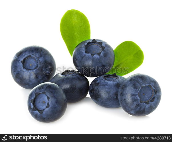 blueberry isolated on white background