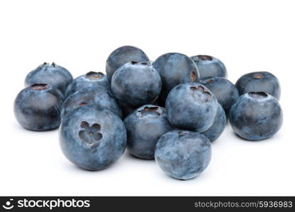 blueberry or bilberry or blackberry or blue whortleberry or huckleberry isolated on white background cutout