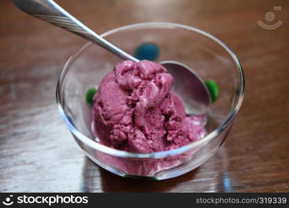 blueberry sherbet