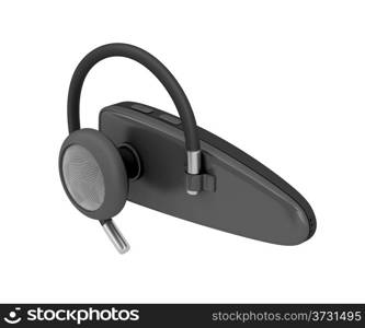 Bluetooth handsfree isolated on a white background