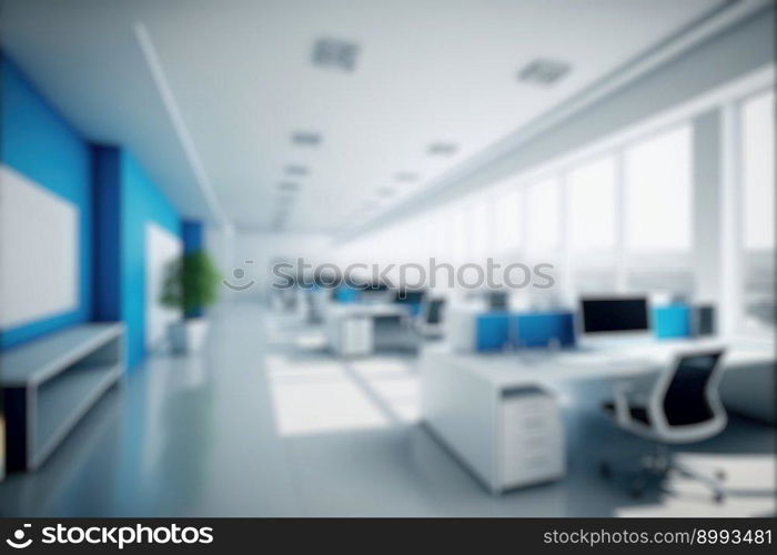 Blur background of modern office interior design . Contemporary workspace for creative business. Blur background of modern office interior design. Contemporary workspace for creative business.