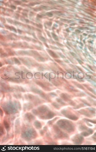 blur in colors abstract texture of a water in a natual iran pool