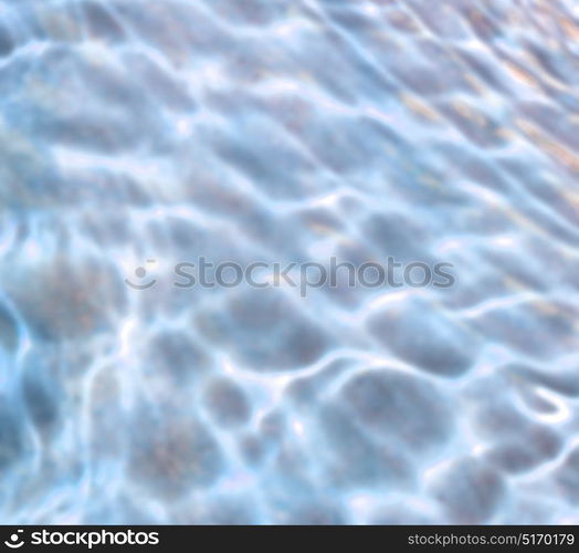 blur in colors abstract texture of a water in a natual iran pool