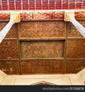 blur in iran abstract texture of the religion architecture mosque roof persian history