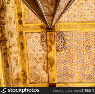 blur in iran abstract texture of the religion architecture mosque roof persian history