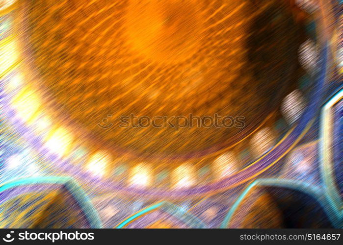 blur in iran abstract texture of the religion architecture mosque roof persian history