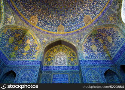 blur in iran abstract texture of the religion architecture mosque roof persian history