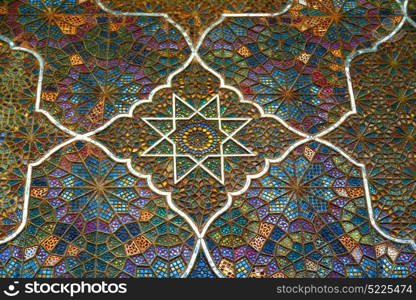 blur in iran abstract texture of the religion architecture mosque roof persian history